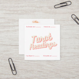 Ontwerp 711 vierkante visitekaartje