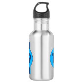 Ontwerp 79 in blauw met strepen waterfles (Voorkant)