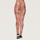 Ontwerp 7 van de Gold Velvet-reeks Leggings (Achterkant)