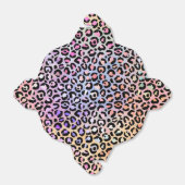 Ontwerp 7 van de Iridescent Leopard-reeks Bedankdoosjes (Uitgevouwen)