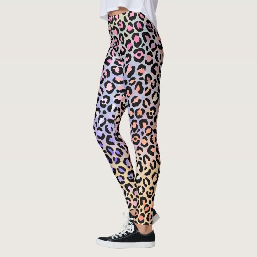 Ontwerp 7 van de Iridescent Leopard-reeks Leggings (Links)