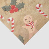 Ontwerp 7 van de Vintage kerstmix-reeks Tissuepapier (Detail)