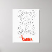 Ontwerp 803 canvas afdruk (Voorkant)