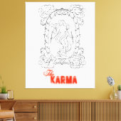 Ontwerp 803 canvas afdruk (Insitu (Woonkamer))