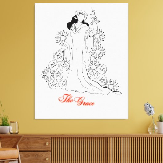 Ontwerp 817 canvas afdruk (Insitu (Woonkamer))