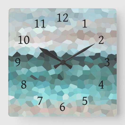 Ontwerp 86 vierkante klok (Voorkant)