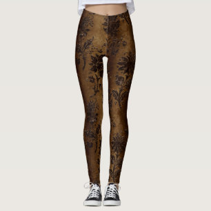 Ontwerp 8 van de Bronze Velvet-reeks Leggings