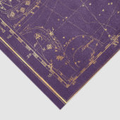 Ontwerp 8 van de Gold Star-kaart Tissuepapier (Detail)