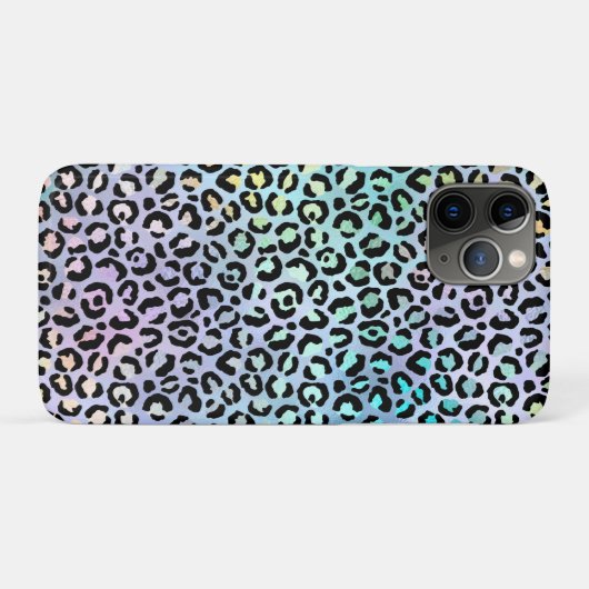 Ontwerp 8 van de Iridescent Leopard-reeks Case-Mate iPhone Case (Achterkant (horizontaal))