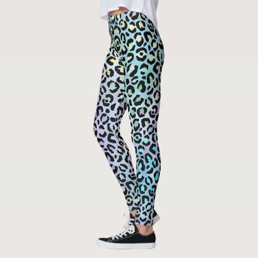 Ontwerp 8 van de Iridescent Leopard-reeks Leggings (Links)