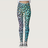 Ontwerp 8 van de Iridescent Leopard-reeks Leggings (Voorkant)