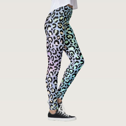 Ontwerp 8 van de Iridescent Leopard-reeks Leggings (Rechts)