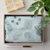 Ontwerp 8 van de Nautische reeks Tissuepapier (Geschenk)