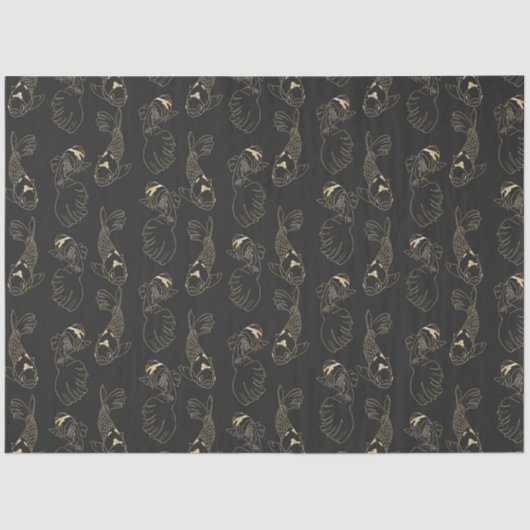 Ontwerp 8 van de Okinawa-serie Tissuepapier (Voorkant)