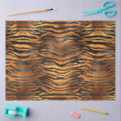 Ontwerp 8 van de Tijgerreeks van koper Tissuepapier (Craft)