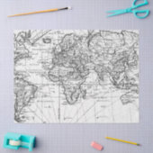 Ontwerp 8 van de zwarte en witte digitale kaartree tissuepapier (Craft)