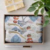 Ontwerp 8-weefselreeks voor een mariene levensseri tissuepapier (Geschenk)