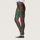 Ontwerp 9 van de Bourgogne Velvet-reeks Leggings (Links)