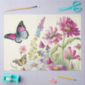 Ontwerp 9 van de Butterfly Garden-serie Tissuepapier (Craft)