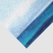 Ontwerp 9 van de Seascapeserie van de waterverf Tissuepapier (Detail)