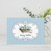 ontwerp Aangepaste paasbrunch Kaart (Staand voorkant)