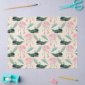 Ontwerp acht van Humming Birds-reeks Tissuepapier (Craft)