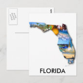 ONTWERP AFBEELDING FLORIDA BRIEFKAART (Voorkant / Achterkant)