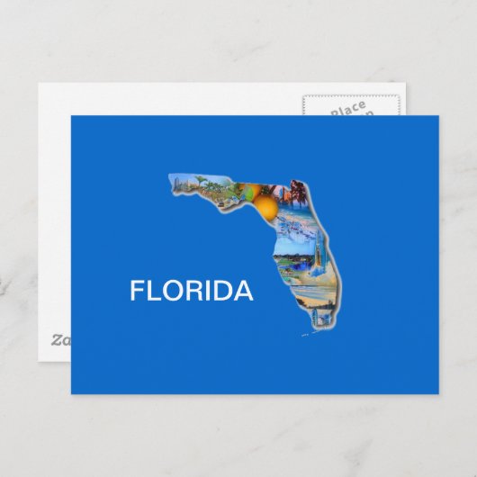 ONTWERP AFBEELDING FLORIDA BRIEFKAART (Voorkant / Achterkant)