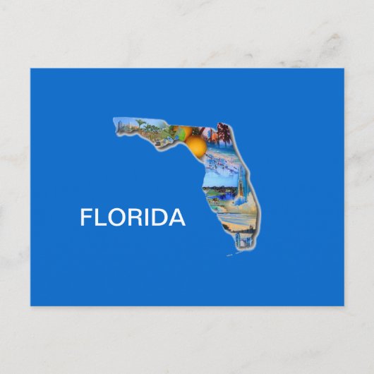 ONTWERP AFBEELDING FLORIDA BRIEFKAART (Voorkant)