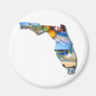 ONTWERP AFBEELDING FLORIDA MAGNEET