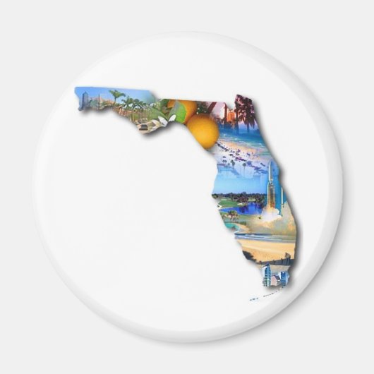 ONTWERP AFBEELDING FLORIDA MAGNEET (Voorkant)