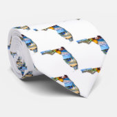 ONTWERP AFBEELDING FLORIDA STROPDAS (Opgerold)