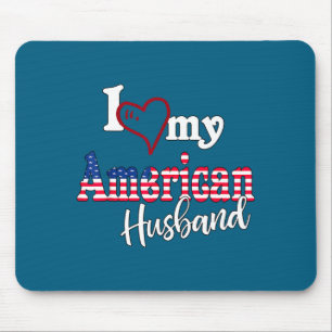 Ontwerp Amerikaanse echtgenoot Artistieke Amerikaa Muismat