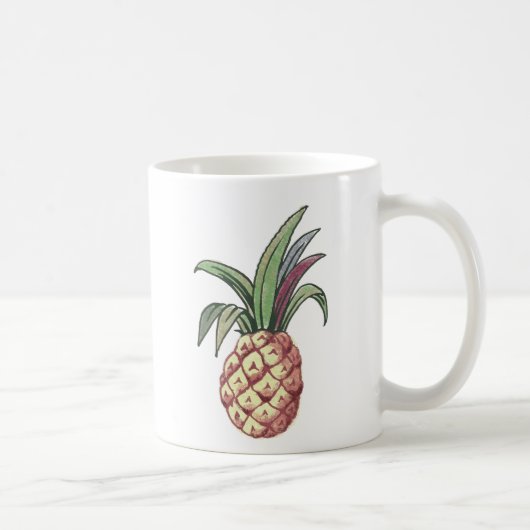 Ontwerp ananas koffiemok (Rechts)