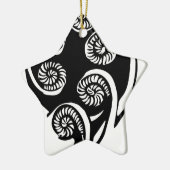 ontwerp aotearoa koru keramisch ornament (Links)