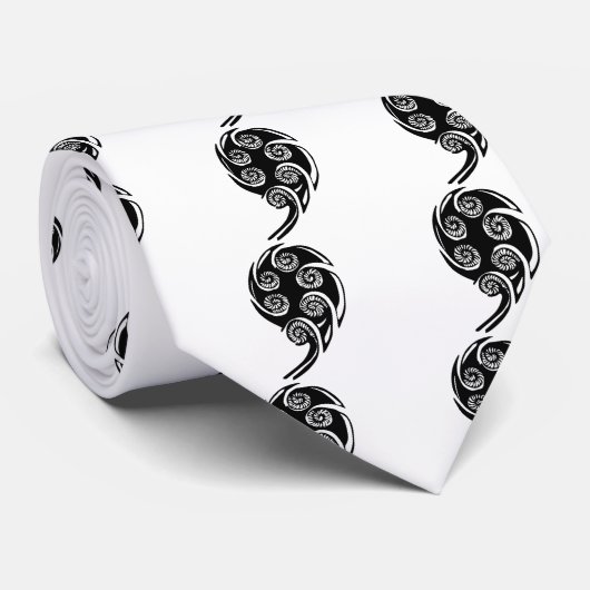 ontwerp aotearoa koru stropdas (Opgerold)