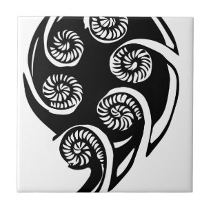 ontwerp aotearoa koru tegeltje