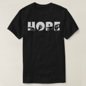 Ontwerp ASL-gebarentaal voor HOPE 55 T-shirt (Design voorkant)