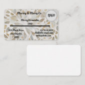 ontwerp bedrijfskaart visitekaartje (Voorkant / Achterkant)