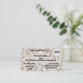 ontwerp bedrijfskaart visitekaartje (Staand voorkant)