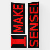 Ontwerp 'Betekenis maken' bevestigen met geluid Nu Spandoek (Verticaal)