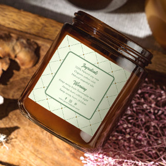 Ontwerp bewerkbaar kaartretiket (achterzijde) in R Vierkante Sticker