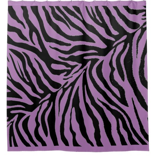 Ontwerp bewerken/Achtergrondkleur Zebra wijzigen Douchegordijn (Voorkant)