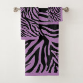 Ontwerp bewerken - Zebra Achtergrondkleur wijzigen Bad Handdoek (Insitu)