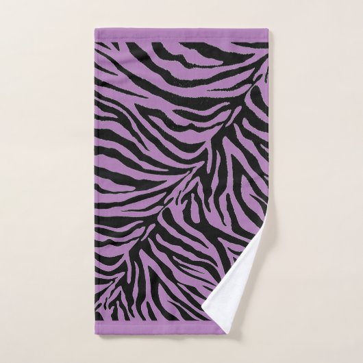 Ontwerp bewerken - Zebra Achtergrondkleur wijzigen Bad Handdoek (Handdoek)
