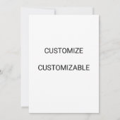 ONTWERP BLANK-SJABLOON OP KLANT KAART (Achterkant)