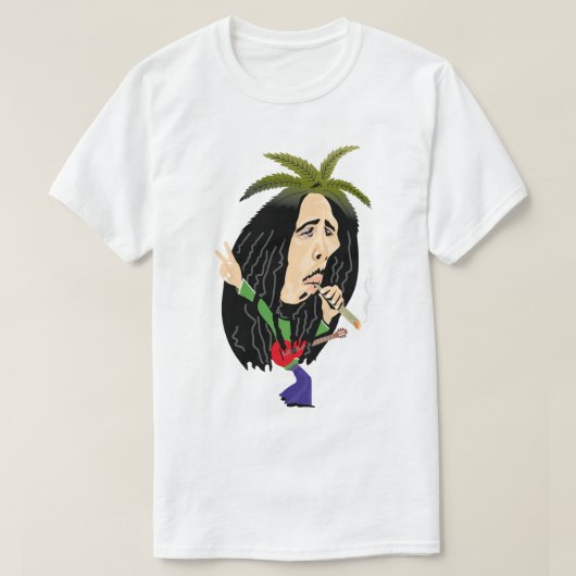Ontwerp Bob Marly T-shirt (Design voorkant)