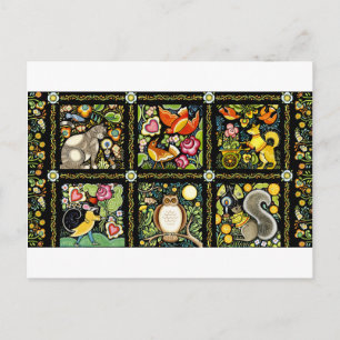 ONTWERP BOHEMIAN MOOSHKA BRIEFKAART