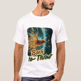 Ontwerp Born to Throw T-shirt