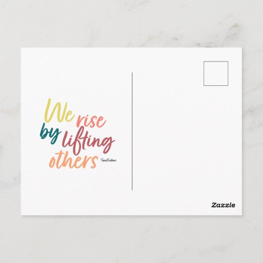 Ontwerp Briefkaart (Achterkant)